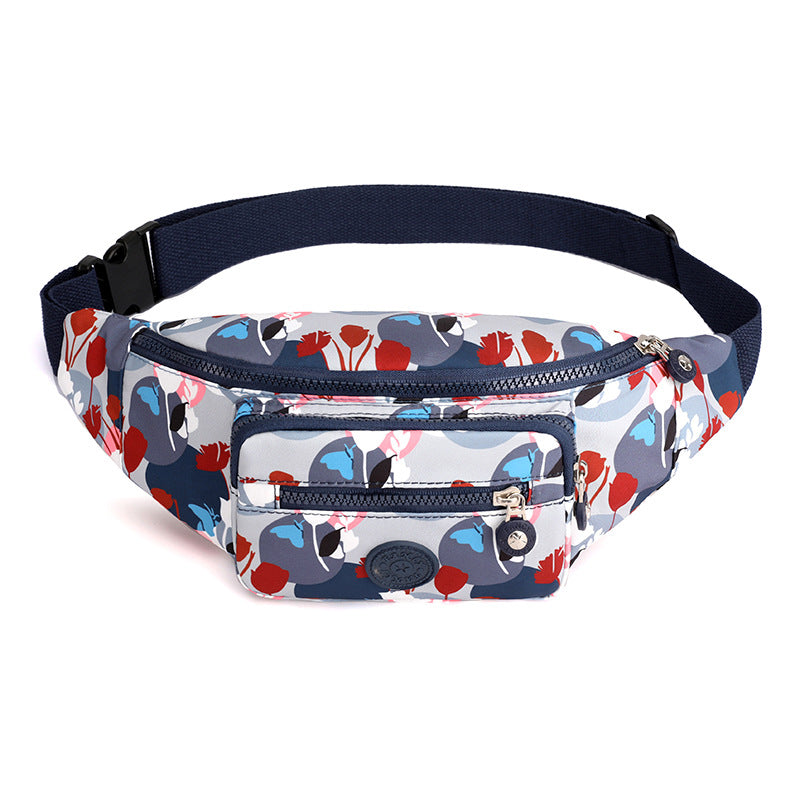 Wholesale Casual crossbody waist bag Outdoor shoulder waist bag Multi-layer travel convenient bag